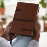 Alternative view 2 of Color Code Study Bible, Revealing God's Truth Color by Color (NKJV, Brown Leathersoft, Red Letter)