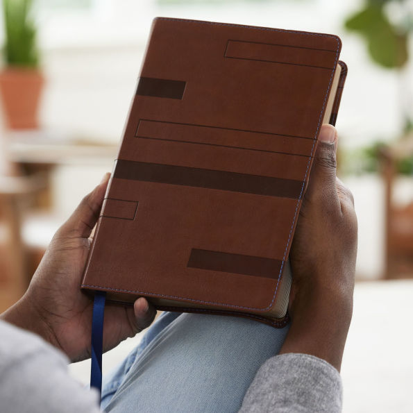 Color Code Study Bible, Revealing God's Truth Color by Color (NKJV, Brown Leathersoft, Red Letter)