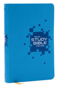 Title: NKJV Study Bible for Kids, Blue Leathersoft: The Premier Study Bible for Kids, Author: Thomas Nelson