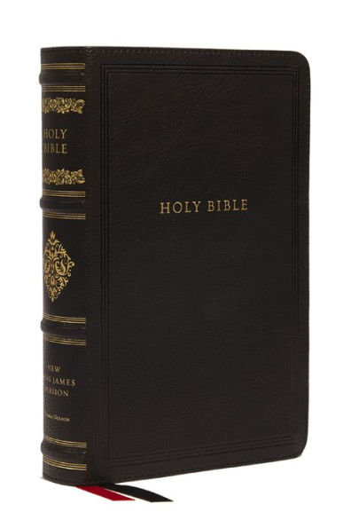 NKJV Large Print Reference Bible, Leathersoft, Red Letter, Comfort Print (Sovereign Collection): Holy Bible