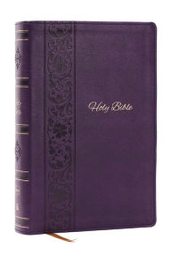 Title: NKJV Bible: Personal Size Giant Print, Purple Leathersoft, Holy Bible, Red Letter, Comfort Print: New King James Version, Author: Thomas Nelson