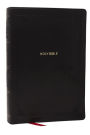 NKJV Giant Print End-of-Verse Reference Bible, Black Leathersoft, Red Letter, Comfort Print: Holy Bible