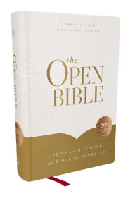 Title: The Open Bible: Read and Discover the Bible for Yourself (Kjv, Hardcover, Red Letter, Comfort Print), Author: Thomas Nelson