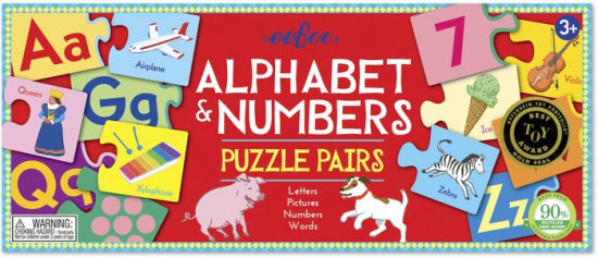 alphabet and number puzzles for toddlers