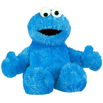 cookie monster plush doll