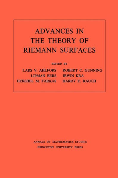 Advances in the Theory of Riemann Surfaces. (AM-66), Volume 66