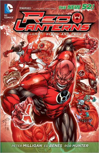 Red Lanterns Volume 1: Blood and Rage (The New 52) (NOOK Comics with Zoom View)