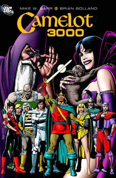 Cover - DC Comics futuristic graphic novel retelling (Barnes and Noble)