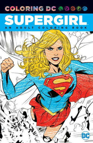 Supergirl: An Adult Coloring Book