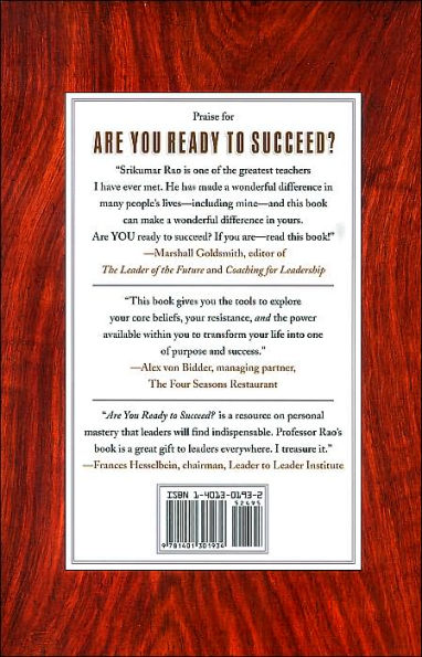 Are You Ready to Succeed?: Unconventional Strategies to Achieving Personal Mastery in Business and Life