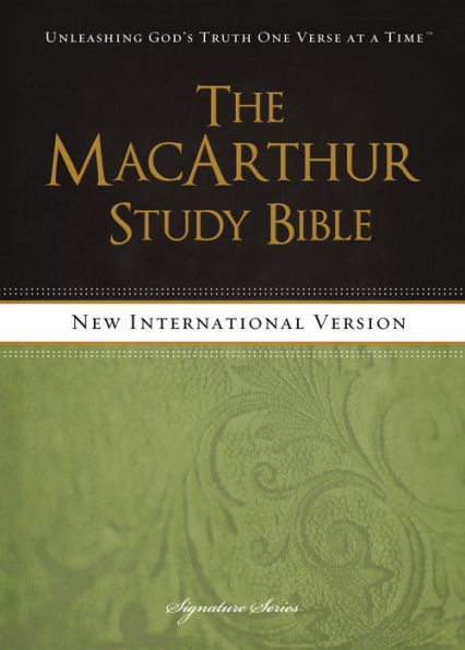 NIV, The MacArthur Study Bible: Holy Bible, New International Version
