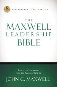 Title: NIV, The Maxwell Leadership Bible: Holy Bible, New International Version, Author: Thomas Nelson