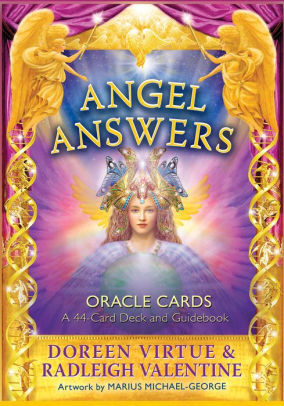 Angel Answers Oracle Cards A 44 Card Deck And Guidebook By Doreen Virtue Radleigh Valentine Other Format Barnes Noble