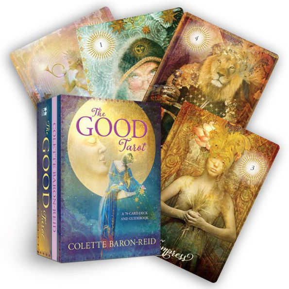 The Good Tarot: A 78-Card Modern Tarot Deck with The Four Elements - Air, Water, Earth, And Fire for Suits Inspirational Tarot Cards with Positive Affirmations