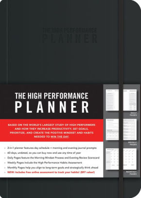 The High Performance Planner By Brendon Burchard Barnes Noble