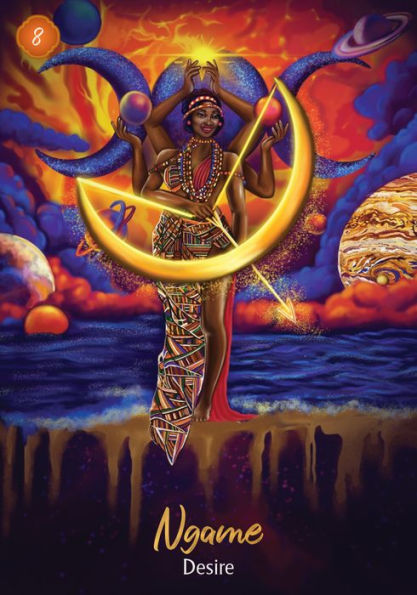 African Goddess Rising Oracle: A 44-Card Deck and Guidebook