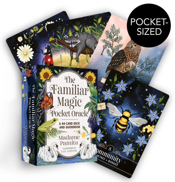 The Familiar Magic Pocket Oracle: A 44-Card Deck and Guidebook