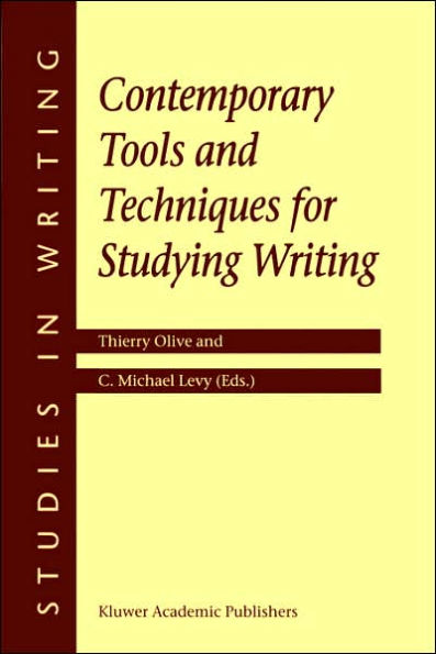 Contemporary Tools and Techniques for Studying Writing / Edition 1