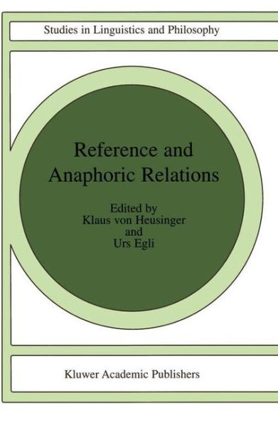 Reference and Anaphoric Relations