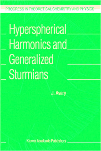 Hyperspherical Harmonics and Generalized Sturmians