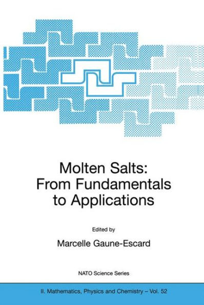 Molten Salts: From Fundamentals to Applications / Edition 1