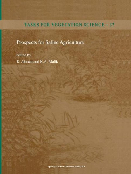Prospects for Saline Agriculture / Edition 1