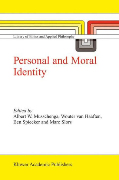 Personal and Moral Identity / Edition 1