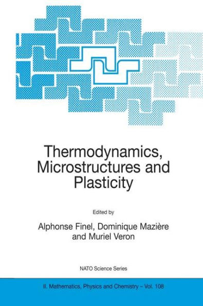 Thermodynamics, Microstructures and Plasticity / Edition 1