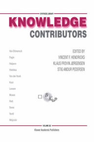 Title: Knowledge Contributors / Edition 1, Author: Vincent F. Hendricks