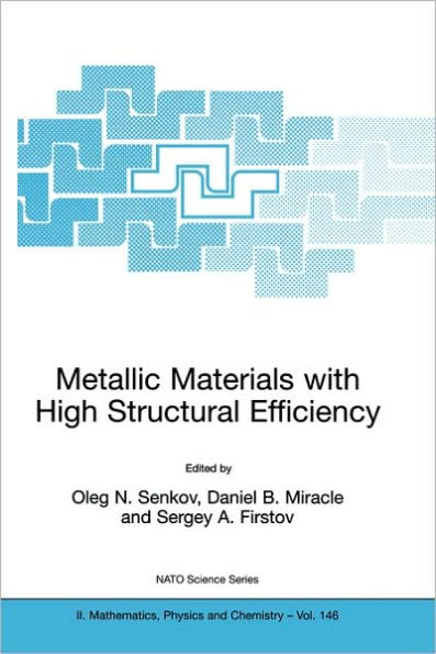 Metallic Materials with High Structural Efficiency / Edition 1