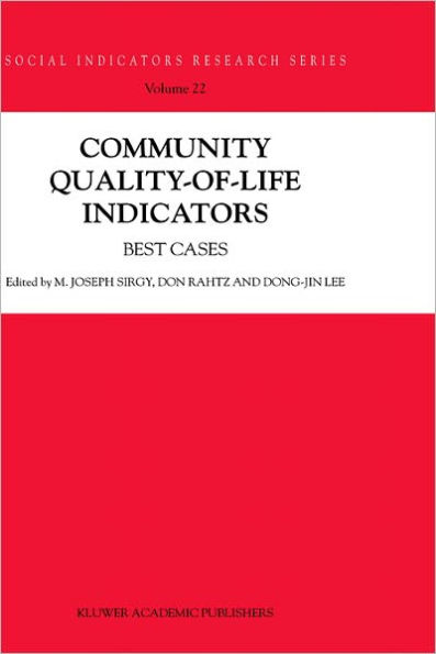 Community Quality-of-Life Indicators: Best Cases / Edition 1