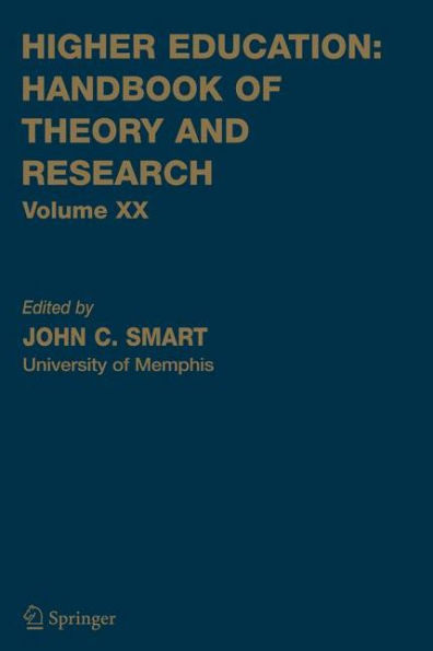 Higher Education: Handbook of Theory and Research / Edition 1