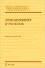 Syntax and Semantics of Prepositions / Edition 1