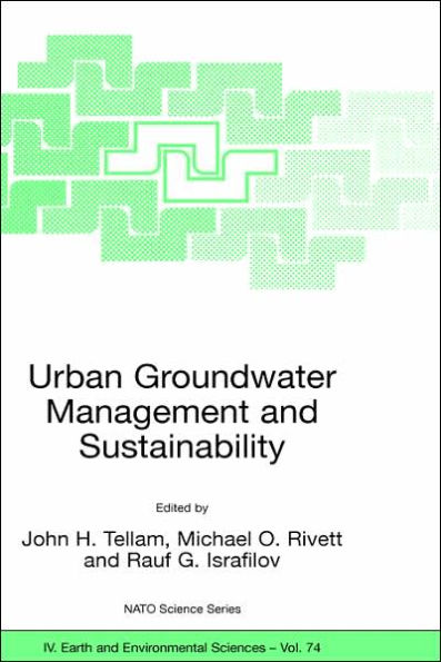 Urban Groundwater Management and Sustainability / Edition 1