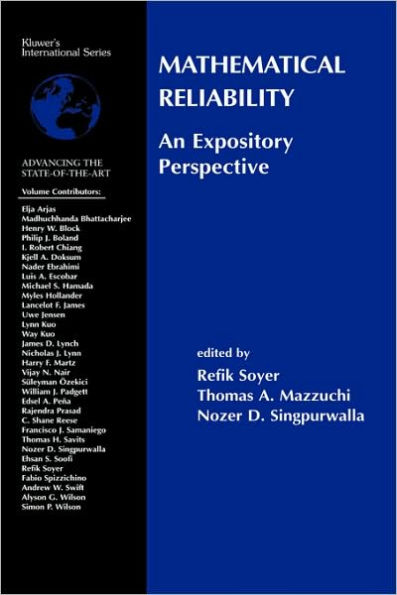 Mathematical Reliability: An Expository Perspective / Edition 1