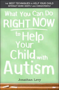 Title: What You Can Do Right Now to Help Your Child with Autism, Author: Jonathan Levy
