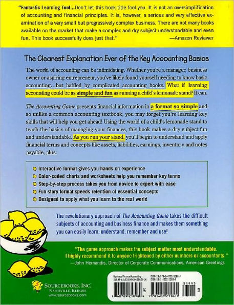 The Accounting Game: Basic Accounting Fresh from the Lemonade Stand / Edition 2
