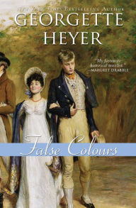 Title: False Colours, Author: Georgette Heyer