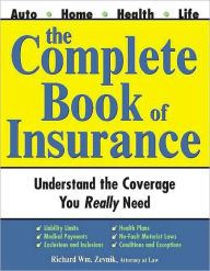 Title: Complete Book of Insurance, Author: Richard Zevnik