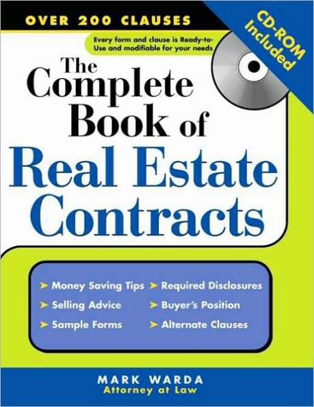 Complete Book of Real Estate Contracts