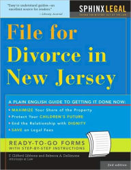 Title: File for Divorce in New Jersey, Author: F. Gibbons