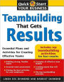 Teambuilding That Gets Results: Essential Plans and Activities for Creating Effective Teams