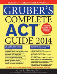 Free bestseller ebooks to download Gruber's Complete ACT Guide 2014, 4E 9781402279706 ePub PDB FB2 English version by Gary Gruber