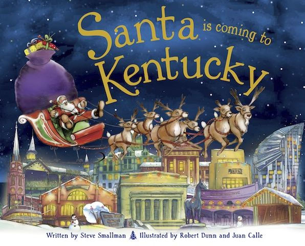 Santa Is Coming to Kentucky (PagePerfect NOOK Book)