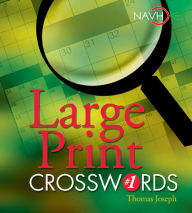 Title: Large Print Crosswords #1, Author: Thomas Joseph