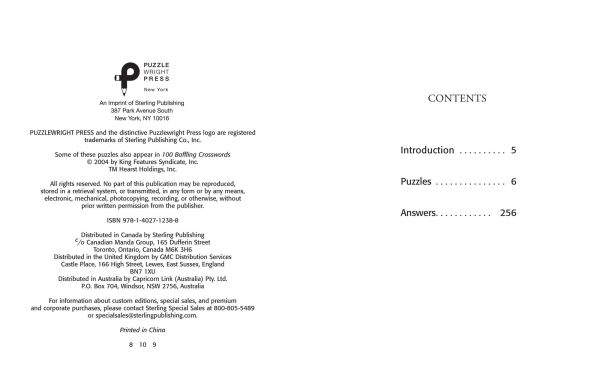Large Print Crosswords #4