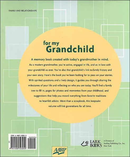 For My Grandchild: A Grandmother's Gift of Memory