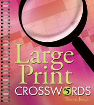 Title: Large Print Crosswords #5, Author: Thomas Joseph