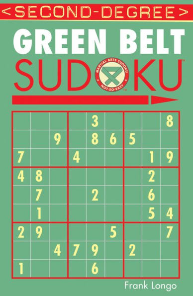 Second-Degree Green Belt Sudoku®