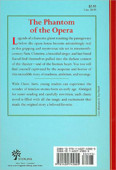 The Phantom of the Opera (Classic Starts Series)